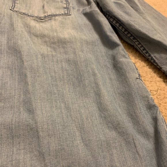 J.Crew Always Cotton Chambray Shirt Size 4 - Picture 4 of 4